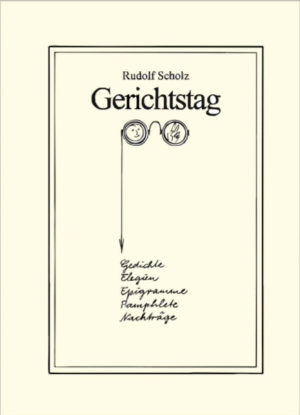 Rudolf Scholz: "Gerichtstag"